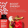 HUM B12 Turbo - Daily Energy & Calcium Support & Mood Support + Hormone Balance - Non-GMO, Gluten-Free, Vegan (30 Tablets)