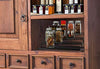 MEIQIHOME 4 Tier Spice Rack Organizer Step Shelf Countertop Spice Storage Holder, for Kitchen Cabinet Cupboard Pantry, Metal, Black