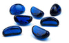 Gorgeous Aquarium Decorated with Aquarium Decorations Glass Beads Aquarium, 1LB Enough Decorative Gravel Rock Gravel Pebbles gem (Dark Blue)