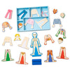 Melissa & Doug Magnetic Human Body Anatomy Play Set With 24 Magnetic Pieces and Storage Tray - Human Body Model Puzzle For Preschoolers And Kids Ages 3+