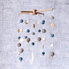 Baby Crib Mobile Wooden Wind Chime Bed Bell,Nursery Mobile Crib Bed Bell Baby Bedroom Ceiling Wooden Beads Wind Chime Hanging
