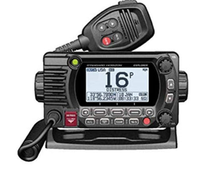 STANDARD Horizon GX1800GB Black 25W VHF/GPS/Second Station Explorer Series