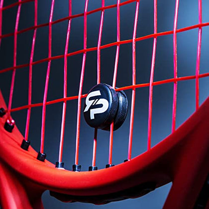 RTP Tennis Racket Vibration Dampener - ShockSorb Red Ultrasoft V3 The Only Dampener Made for Pain Relief - Handcrafted with Patented Material Sorbothane Made in USA - 1 Pack Limited Warranty