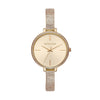 Michael Kors Analog Gold Dial Women's Watch-MK3784