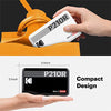 KODAK Mini 2 Retro 4PASS Portable Photo Printer (2.1x3.4 inches) + 8 Sheets, Yellow