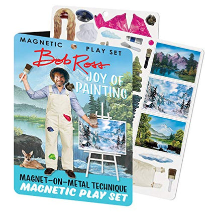 The Unemployed Philosophers Guild Bob Ross Magnetic Dress Up Doll Play Set