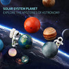 Solar System Planets Stress Balls Toys for Kids, Adult, Space Astronauts Toy, Water Beads Sensory Bin Filler Toys for Autistic Children Non-Toxic, with 16 Spaceballs, 2 Astronauts, 1 Mesh Storing Bag