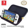 Game Traveler Nintendo Switch Super Mario Case - Adjustable Viewing Stand & Game Case Storage , Protective Vinyl Hard Shell Case with Deluxe Carry Handle - Nintendo Switch