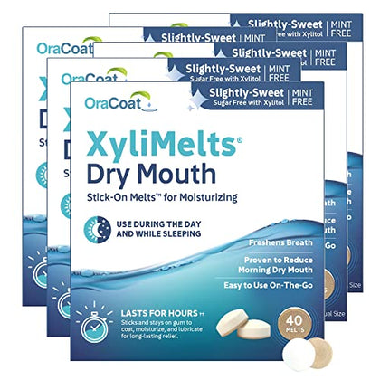 OraCoat XyliMelts Discs 40 EA - Buy Packs and SAVE (Pack of 5)