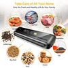 MegaWise Vacuum Sealer Machine | 80kPa Suction Power| Bags and Cutter Included | Compact One-Touch Automatic Food Sealer with External Vacuum System | Dry Moist Fresh Modes for All Saving needs