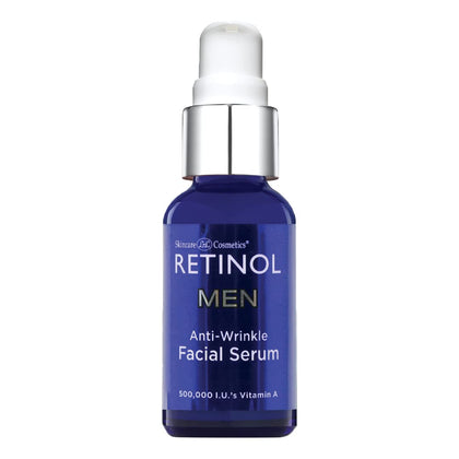 Retinol Mens Anti-Wrinkle Facial Serum - The Original Retinol Anti-Aging Mens Formula For Younger Looking Skin - Vitamin-Enriched To Smooth Fine Lines & Wrinkles, Improve Tone & Promote Firmness