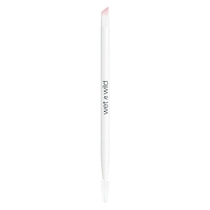 wet n wild Eyebrow and Liner Brush, Flat Makeup Angled Liner Brush, Ultra-Thin Precision, Soft Fibers