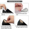 Dr.Foot Heel Grips for Men and Women, Self-Adhesive Heel Cushion Inserts Prevent Heel Slipping, Rubbing, Blisters, Foot Pain, and Improve Shoe Fit - 2pairs+ Extra 1pair (Beige)