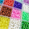 Water Fuse Beads Kit 5mm 36 Colors 8500 Beads Creative Refill Set Magic Water Sticky Beads DIY Art Crafts Toys for Kids Beginners (36 Colors 8500 Beads)