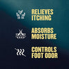 Gold Bond Medicated Foot Powder 4 oz., Maximum Strength Odor Control & Itch Relief
