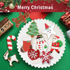 20 Pcs Christmas Cookie Cutters, Hibery Holiday Cookie Cutters Christmas, Reindeer, Snowflake, Christmas Tree, Gingerbread Man, Santa, Bell & More Cookie Cutters Christmas Shapes