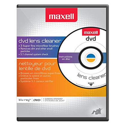Maxell DVD-LC DVD Lens Cleaner, One Size