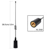 TWAYRDIO VHF Marine Antenna, 156-163MHz 50W Boat Radios Antennas with 16.4ft Coaxial Cable (SO239 to PL259 Connector)?L-Shape Mounting Bracket and U-Bolt for Midland Uniden Cobra Icom Marine Radio