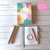 Life is a Doodle Diary with Lock for Girls ages 8-12 - Kids Journals for Writing, Self-Expression & Creativity- Notebook Journal with Lock Includes Leather Journal Notebook, Combination Lock, Sleek Pencil Pouch, Bracelet & Pink Journals Writing Pen