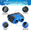 Perfect Binoculars for Kids, VNVDFLM Compact Waterproof Binoculars for Teens Boys Girls Birthday, Outdoor Telescope Toys for Boys Age 3-12 to Bird Watching & Explore Nature(Blue)