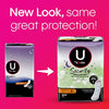 U by Kotex Clean & Secure Overnight Maxi Pads, 112 Count (4 Packs of 28) (Packaging May Vary)