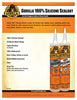 Gorilla Waterproof Caulk & Seal 100% Silicone Sealant, White, 10oz Cartridge (Pack of 1)