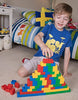 Strictly Briks Toy Large Building Blocks for Kids and Toddlers, Big Bricks Set for Ages 3 and Up, 100% Compatible with All Major Brands, Blue, Green Red and Yellow, 84 Pieces