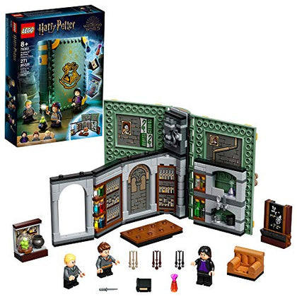 LEGO Harry Potter Hogwarts Moment: Potions Class 76383 Brick-Built Playset with Professor Snapes Potions Class, New 2021 (270 Pieces)