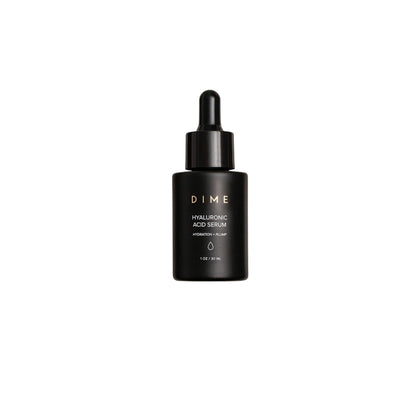 DIME Beauty Hyaluronic Acid Serum, Non-Greasy Hydrating Face Serum with Pure Hyaluronic Acid, 1 oz / 30 ml