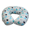 NurSit Nursing Pillow and Positioner, Hypoallergenic Breastfeeding or Bottle Feeding, Perfect for Bonding with Baby, Machine Washable, Whale