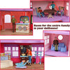 Sweet Li'l Family Dollhouse People Set of 9 Action Figure Set - Grandpa, Grandma, Mom, Dad, Sister, Brother, Toddler, Twin Boy & Girl
