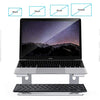 Laptop Stand for Desk, Detachable Laptop Riser Notebook Holder Stand Ergonomic Aluminum Laptop Mount Computer Stand, Compatible with MacBook Air Pro, Dell XPS, Lenovo More 10-18