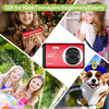 Mini Digital Camera, Vmotal FHD 1080P Kids Camera 20MP Cameras for Photography 2.8 inch LCD Point and Shoot Digital Cameras Vlogging Camera for Kids Teens Beginners Elderly-Holiday Birthday Gift