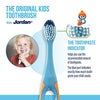 Jordan* Step 2 Kids Toothbrush, 3-5 Years, Soft Bristles, BPA Free (4 Pack) Blue & Green