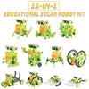 Kidpal Solar Powered Kit Robotics Science Kit for Kids 8 9 10 11 12 Year Old Boys & Girls Engineering Toys Build Your Own Robot Kit STEM Robot Building Kit for Teen Boys Age 8 9 10