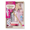 Melissa & Doug Created By Me! Paint & Decorate Your Own Wooden Princess Wand Craft Kit, Pink - Great For Rainy Days, Toys For Kids Ages 4+