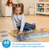 Melissa & Doug Jumbo Jigsaw Floor Puzzle Set - Solar System and Underwater (2 x 3 feet each) - Ocean Puzzles, Planet Puzzles, Educational Puzzles, Large Floor Puzzles For Kids Ages 3+