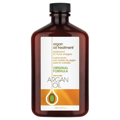 one 'n only Argan Oil Hair Treatment, Helps Smooth and Strengthen Damaged Hair, Eliminates Frizz, Creates Brilliant Shines, Non-Greasy Formula, 8 Fl. Oz