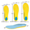 Shoe Insoles for Kids and Women, Memory Foam Insoles, Comfortable Sports Shoe Inserts for Shock Absorption and Relieve Foot Pain, Plantar Fasciitis Arch Support Insoles, S(Women 5-6/ Kids 2-5)
