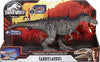 Mattel Jurassic World Massive Biters Tarbosaurus Larger-Species Dinosaur Action Figure, Tail-Activated Strike & Chomping Action