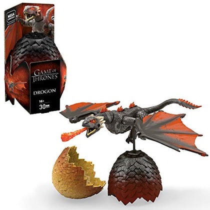 Mega Construx-Game of Thrones: Drogon Building Set, 16 years and up, 30 pieces
