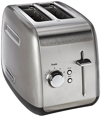 KitchenAid KMT2115 Toaster for Bagel 2 Slice, Silver
