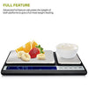 Smart Weigh Culinary Kitchen Scale 10 kilograms x 0.01 Grams, Digital Food Scale with Dual Weight Platforms for Baking, Cooking, Food, and Ingredients