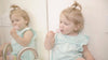 grabease Baby Finger Toothbrush Baby Bath Double Sided Toothbrush Baby Toothbrush Toddler Toothbrush, BPA-Free & Phthalate-Free for Baby & Toddler, 1 Pack, Blush