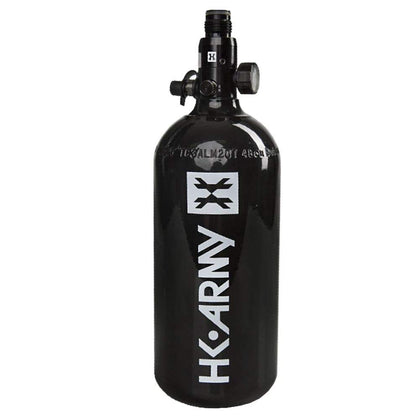 HK Army 48ci/3000psi Compressed Air HPA Paintball Tank Air System w/Regulator - Black