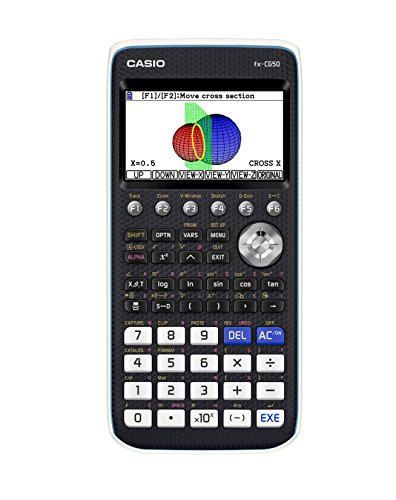 CASIO PRIZM FX-CG50 Color Graphing Calculator,Black & White,7.21