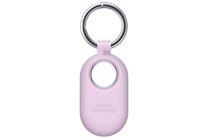 SAMSUNG Galaxy SmartTag2 Silicone Case, GPS Tracker Holder, Tracking Device Protective Cover with Key Ring, Soft Touch, EF-PT560CVEGUS, Lavender