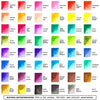 GenCrafts Watercolor Paint Palette with Bonus Paper Pad Includes 48 Premium Colors - 2 Refillable Water Blending Brush Pens - No Mess Storage Case - 15 Sheets of Water Color Paper - Portable Painting