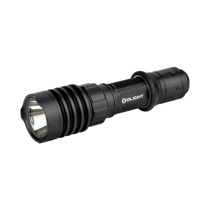 OLIGHT Warrior X 4 Rechargeable Tactical Flashlight 2,600 High Lumens with 630 Meters Long Range Thrower, Powerful Tail-Switch Light with USB-C Charging, Dual-Output for Daily and Tactical Use