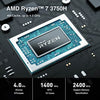 TRIGKEY Mini PC Ryzen 5 W11 Pro Desktop AMD 6C12T 5560U 16G DDR4 500G NVME SSD Mini Computer, Support Mini Computer 11/10 Pro, 4K@60Hz HD Triple Display, WiFi 6, BT 5.2, USB 3.2, RJ 45